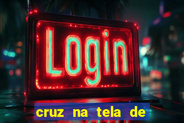 cruz na tela de cruz das